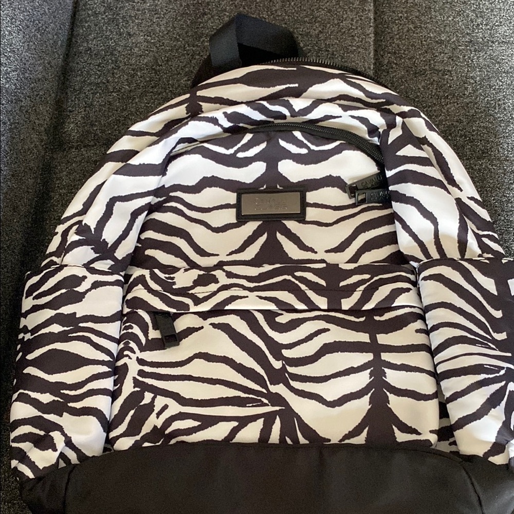 Cavalli Class Zebra Print Backpack 40/31 size​